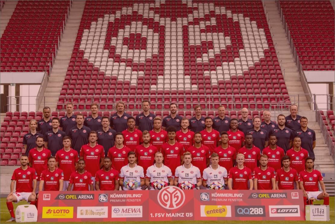 1. FSV Mainz 05 Teamfoto