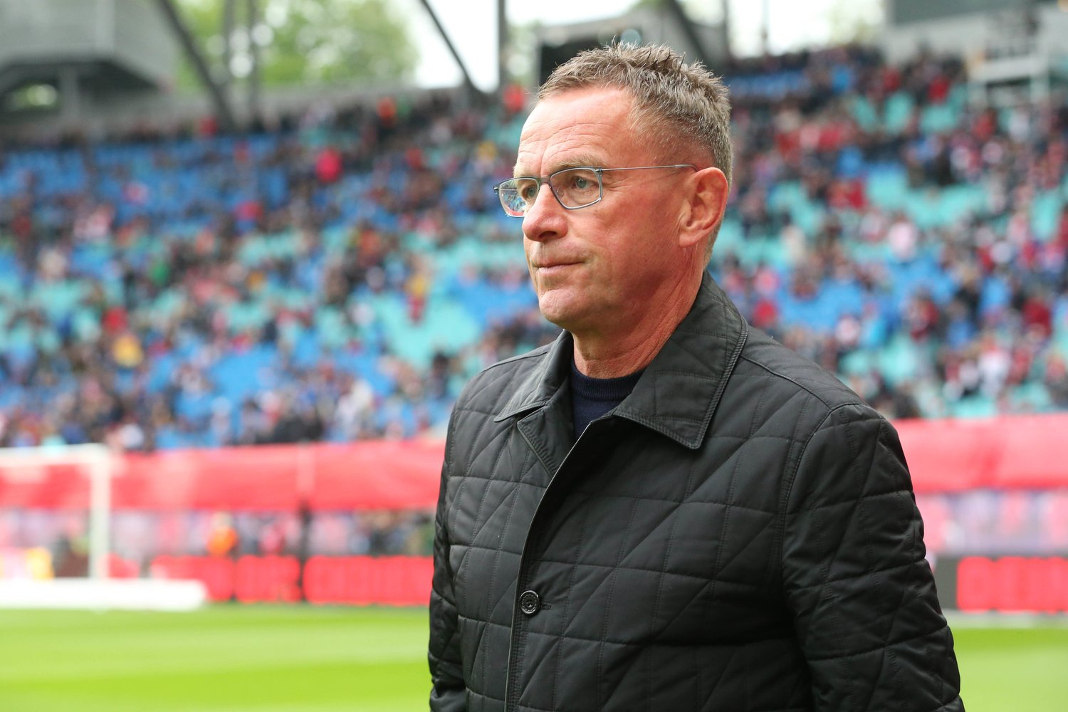 Ralf Rangnick beim Spiel gegen FC Bayern