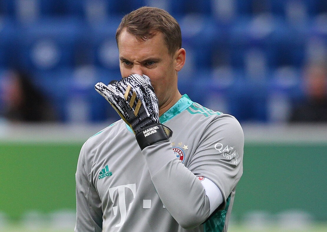 Manuel Neuer rümpft die Nase