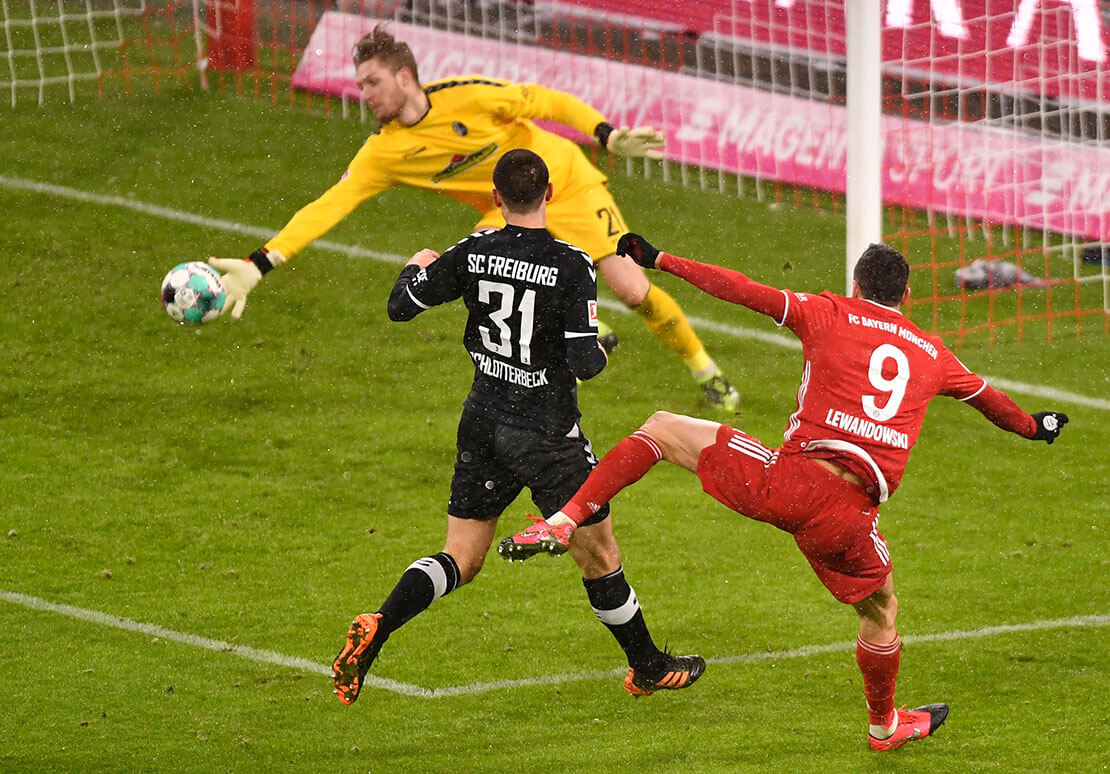 Lewandowski - Freiburg (AFP)