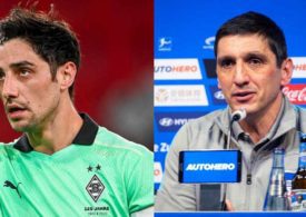 Links Lars Stindl, rechts Tayfun Korkut