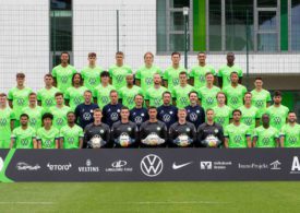 Ein Mannschaftsfoto des VfL Wolfsburg